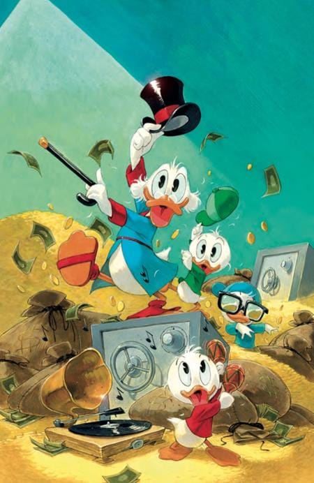 DYNAMITE Entertainment Comic Books > Incentives DUCKTALES #10 CVR J INC 1:15 IVAN BIGARELLA VIRGIN VAR 72513034660510101 0925DE0557