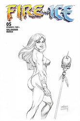 DYNAMITE Entertainment Comic Books > Incentives FIRE AND ICE #5 CVR F INC 1:10 JOSEPH MICHAEL LINSNER LINE ART VAR (Release Date: 10/28/2026) 72513033059805061 0826DE0738