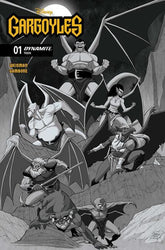 DYNAMITE Entertainment Comic Books > Incentives GARGOYLES #1 (2026) CVR K INC 1:15 DREW MOSS LINE ART VAR (Release Date: 08/12/2026) 72513036591001111 0626DE0729