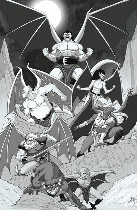 GARGOYLES (2026) #1 CVR N INCV 1:7 DREW MOSS LINE ART VIRGIN (Release Date: 08/12/2026)