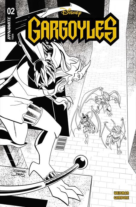 GARGOYLES (2026) #2 CVR H INC 1:15 CHRISTOPHER JONES LINE ART VAR (Release Date: 09/16/2026)