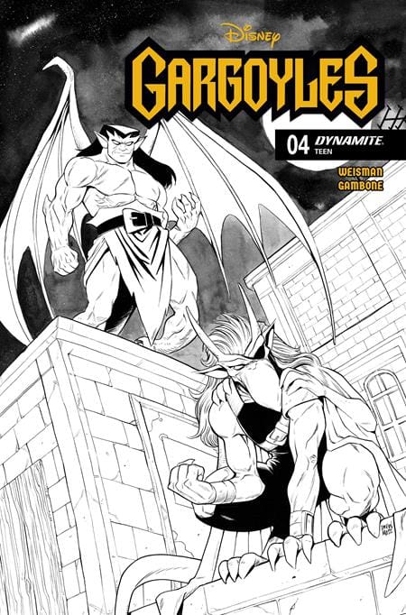GARGOYLES (2026) #4 CVR H INC 1:10 DREW MOSS LINE ART VAR (Release Date: 11/11/2026)