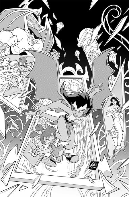 DYNAMITE Entertainment Comic Books > Incentives GARGOYLES DARKWING DUCK #3 CVR I INC 1:20 CIRO CANGIALOSI LINE ART VIRGIN VAR 72513036250603091 0126DE0631