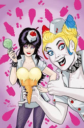 DYNAMITE Entertainment Comic Books > Incentives HARLEY QUINN X ELVIRA #2 CVR P INC 1:20 AMANDA CONNER ICE CREAM FOIL VIRGIN VAR 72513035710602161 0925DE0581