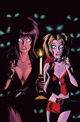 DYNAMITE Entertainment Comic Books > Incentives HARLEY QUINN X ELVIRA #4 CVR L INC 1:20 AMANDA CONNER CANDLE VIRGIN VAR 72513035710604121 1125DE0549