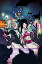 DYNAMITE Entertainment Comic Books > Incentives HARLEY QUINN X ELVIRA #6 CVR I INC 1:10 BEN CALDWELL VIRGIN VAR 72513035710606091 0126DE0641