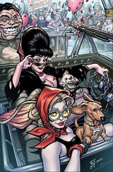 DYNAMITE Entertainment Comic Books > Incentives HARLEY QUINN X ELVIRA #6 CVR K INC 1:15 CHAD HARDIN VIRGIN VAR 72513035710606111 0126DE0643