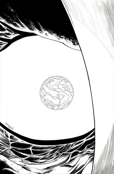 MUMM RA THE EVER LIVING #5 CVR L INC 1:7 DECLAN SHALVEY LINE ART VIRGIN VAR (Release Date: 08/19/2026)