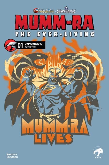 DYNAMITE Entertainment Comic Books > Incentives MUMMRA THE EVERLIVING #1 CVR I INC 1:10 MUMMRA WBD LIBRARY VAR 72513036403601091 0226DE0673