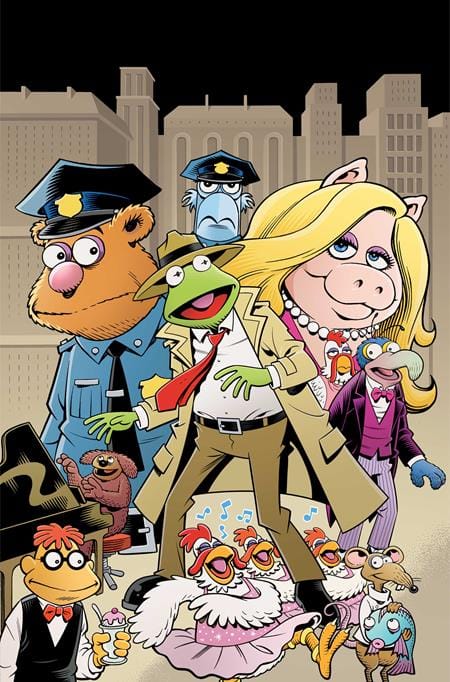 DYNAMITE Entertainment Comic Books > Incentives MUPPETS NOIR #1 CVR I INC 1:25 ROGER LANGRIDGE VIRGIN VAR 72513036286501091 1225DE0639