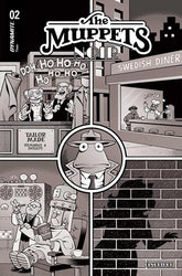 DYNAMITE Entertainment Comic Books > Incentives MUPPETS NOIR #2 CVR E INC 1:15 ROGER LANGRIDGE LINE ART VAR 72513036286502051 0126DE0651