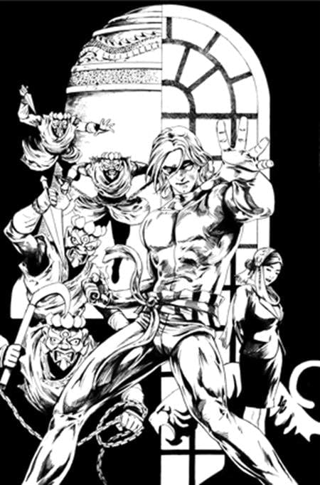 DYNAMITE Entertainment Comic Books > Incentives PETER CANNON THUNDERBOLT #1 CVR G INC 1:10 JONATHAN LAU LINE ART VIRGIN VAR 72513036049601071 0925DE0611