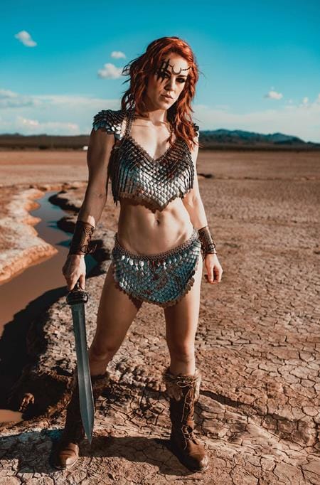 RED SONJA SHE DEVIL WITH A SWORD #8 CVR H INC 1:10 COSPLAY MOLLY STEWART VIRGIN VAR (Release Date: 12/09/2026)