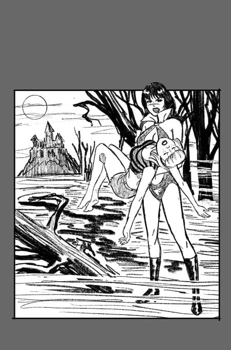 SABRINA THE TEENAGE WITCH VAMPIRELLA #1 CVR M INC 1:10 BILL GALVAN PENCILS VAR (Release Date: 12/02/2026)
