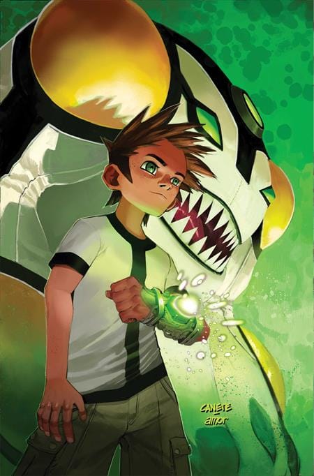 DYNAMITE Entertainment Comic Books > Incentives > Signed BEN 10 #3 CVR I INC 1:10 ERIC CANETE VIRGIN VAR [SIGNED BY JOE CASEY] TE-0526DE0683-SIGNED