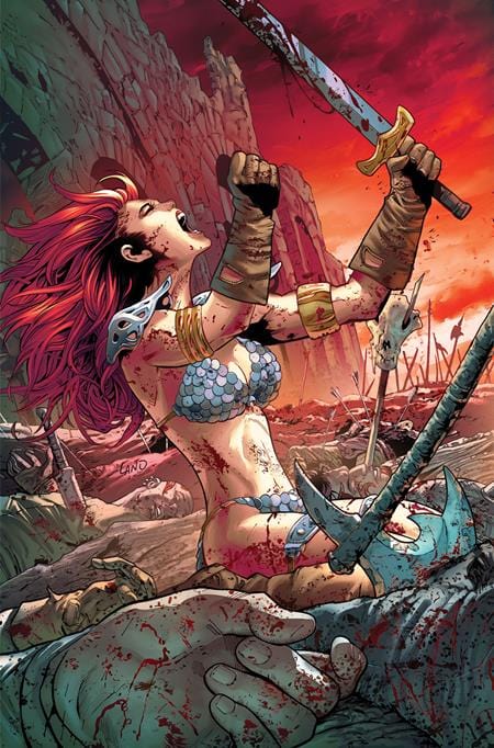 DYNAMITE Entertainment Comic Books > Incentives SONJA REBORN #5 CVR G INC 1:10 GREG LAND VIRGIN VAR 72513035800405071 1025DE0623