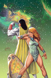 DYNAMITE Entertainment Comic Books > Incentives SPACE GHOST VS THE HERCULOIDS #2 CVR K INC 1:20 JOSEPH MICHAEL LINSNER VIRGIN VAR (Release Date: 10/21/2026) 72513036737202111 0826DE0815