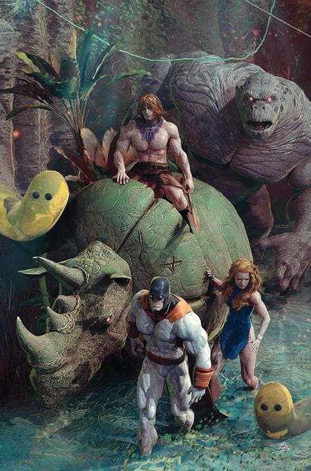 SPACE GHOST VS THE HERCULOIDS #3 CVR G INC 1:10 BJORN BARENDS VIRGIN VAR (Release Date: 11/18/2026)