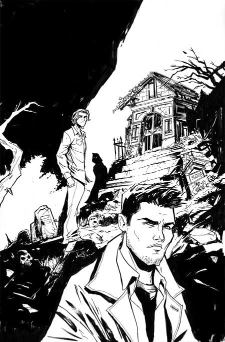SUPERNATURAL #10 CVR L INC 1:5 DAVID COUSENS LINE ART VIRGIN VAR (Release Date: 08/26/2026)