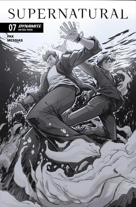 DYNAMITE Entertainment Comic Books > Incentives SUPERNATURAL #7 CVR G INC 1:10 DAVID COUSENS LINE ART VAR 72513035988907071 0326DE0697