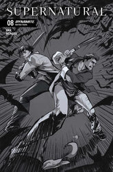 DYNAMITE Entertainment Comic Books > Incentives SUPERNATURAL #8 CVR G INC 1:10 DAVID COUSENS LINE ART VAR 72513035988908071 0426DE0704
