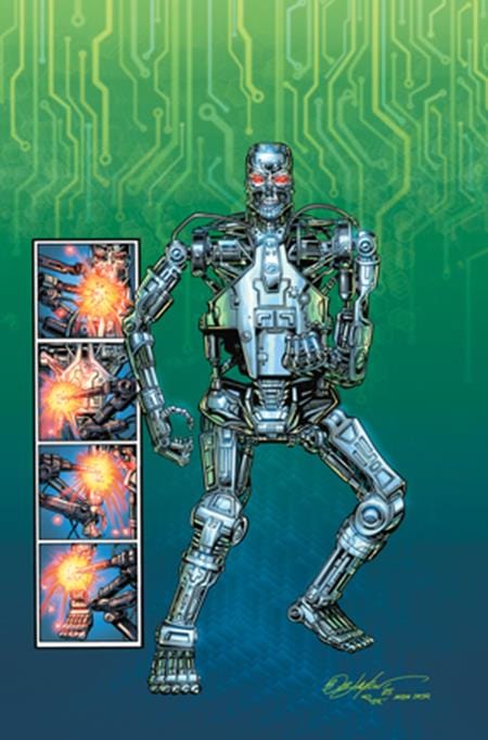 DYNAMITE Entertainment Comic Books > Incentives TERMINATOR METAL #2 CVR H INC 1:20 BOB LAYTON VIRGIN VAR 72513035989602081 0925DE0660