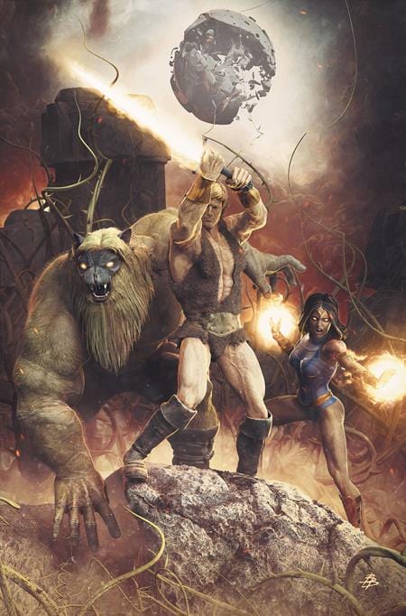 DYNAMITE Entertainment Comic Books > Incentives THUNDARR THE BARBARIAN #1 CVR Q INC 1:40 BJORN BARENDS VIRGIN VAR 72513036251301171 1125DE0636