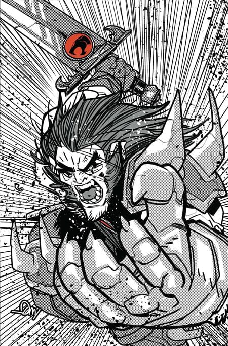 THUNDERCATS (2026) #1 CVR R INC 1:5 SETH DAMOOSE LINE ART VIRGIN VAR (Release Date: 10/21/2026)