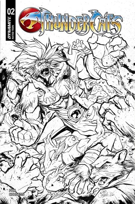 THUNDERCATS (2026) #2 CVR I INC 1:20 DAVID COUSENS LINE ART VAR (Release Date: 11/04/2026)
