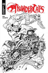 DYNAMITE Entertainment Comic Books > Incentives THUNDERCATS (2026) #3 CVR I INC 1:20 DAVID COUSENS LINE ART VAR (Release Date: 12/02/2026) 72513036767903091 1026DE0790