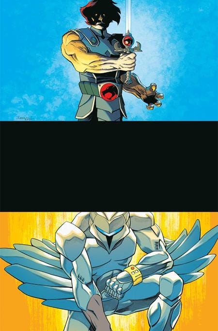 DYNAMITE Entertainment Comic Books > Incentives THUNDERCATS X SILVERHAWKS #1 CVR P INC 1:45 DECLAN SHALVEY VIRGIN VAR 72513036404301161 0226DE0745