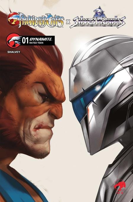 THUNDERCATS X SILVERHAWKS #1 CVR R INC 1:100 BEN OLIVER SIGNED BY LARRY KENNEY (NET) VAR (Release Date: 09/30/2026)