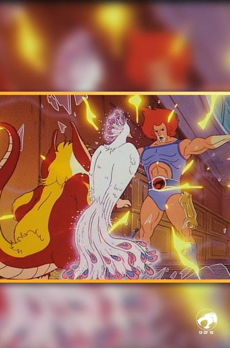 DYNAMITE Entertainment Comic Books > Incentives THUNDERCATS X SILVERHAWKS #5 CVR G INC 1:10 ANIMATION ART VIRGIN VAR (Release Date: 08/12/2026) 72513036404305071 0626DE0791