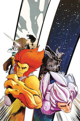 DYNAMITE Entertainment Comic Books > Incentives THUNDERCATS X SILVERHAWKS ROAD TO WAR (ONE SHOT) CVR N INC 1:30 SEBASTIAN PIRIZ VIRGIN VAR 72513036345901141 0126DE0715