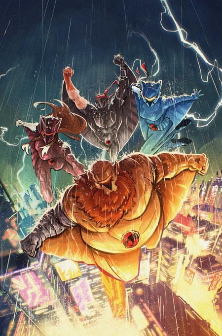 DYNAMITE Entertainment Comic Books > Incentives THUNDERCATS X SILVERHAWKS THUNDERHAWKS #1 CVR P INC 1:45 ALESSANDRO RANALDI VIRGIN VAR 72513036405001161 0226DE0763