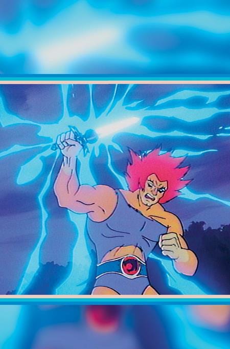 DYNAMITE Entertainment Comic Books > Incentives THUNDERCATS X SILVERHAWKS THUNDERHAWKS #5 CVR F INC 1:10 ANIMATION ART VIRGIN VAR (Release Date: 08/26/2026) 72513036405005061 0626DE0801