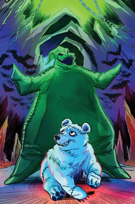 DYNAMITE Entertainment Comic Books > Incentives TIM BURTONS THE NIGHTMARE BEFORE CHRISTMAS THE SHIVER OF CHRISTMAS TOWN #2 CVR H INC 1:15 SOO LEE VIRGIN VAR 72513036048902081 1225DE0732