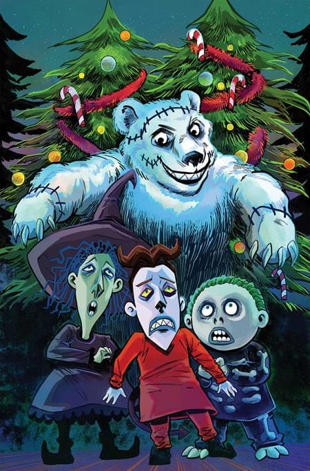 DYNAMITE Entertainment Comic Books > Incentives TIM BURTONS THE NIGHTMARE BEFORE CHRISTMAS THE SHIVER OF CHRISTMAS TOWN #4 CVR H INC 1:15 SOO LEE VIRGIN VAR 72513036048904081 0226DE0773