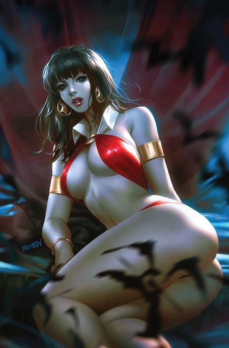 DYNAMITE Entertainment Comic Books > Incentives VAMPIRELLA #10 CVR K INC 1:15 DERRICK CHEW VIRGIN VAR 72513035358010111 1025DE0701