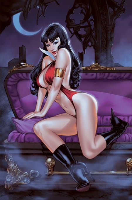 DYNAMITE Entertainment Comic Books > Incentives VAMPIRELLA #11 CVR H INC 1:10 ELIAS CHATZOUDIS VIRGIN VAR 72513035358011081 1225DE0741