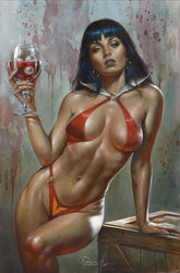 DYNAMITE Entertainment Comic Books > Incentives VAMPIRELLA (2026) #2 CVR K INC 1:20 LUCIO PARRILLO VIRGIN VAR 72513036440102111 0326DE0743