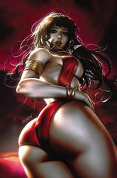 DYNAMITE Entertainment Comic Books > Incentives VAMPIRELLA (2026) #7 CVR J INC 1:15 DERRICK CHEW VIRGIN VAR (Release Date: 10/21/2026) 72513036440107101 0826DE0886