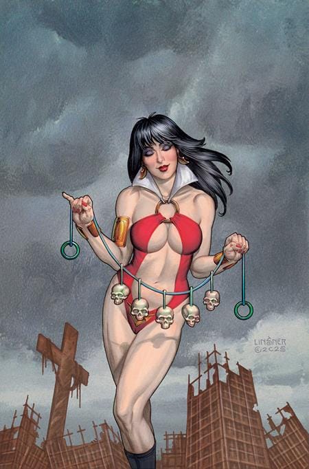 DYNAMITE Entertainment Comic Books > Incentives VAMPIRELLA ARMAGEDDON #9 CVR G INC 1:10 JOSEPH MICHAEL LINSNER VIRGIN VAR 72513035713709071 0126DE0743