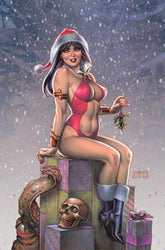 DYNAMITE Entertainment Comic Books > Incentives VAMPIRELLA HELLIDAY 2025 SPECIAL #1 CVR H INC 1:20 JOSEPH MICHAEL LINSNER VIRGIN VAR 72513036051901081 0925DE0722