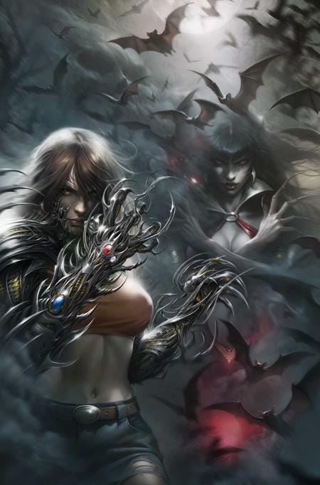 VAMPIRELLA X WITCHBLADE SPECIAL #1 (ONE SHOT) CVR L INC 1:20 FRANCESCO MATTINA VIRGIN VAR (Release Date: 09/23/2026)