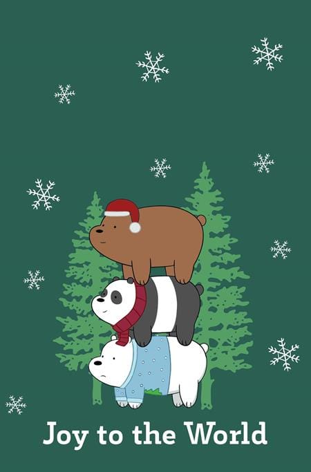 WE BARE BEARS CHRISTMAS SPECIAL #1 (ONE SHOT) CVR I INC 1:15 GREETING CARD VIRGIN VAR (Release Date: 12/16/2026)