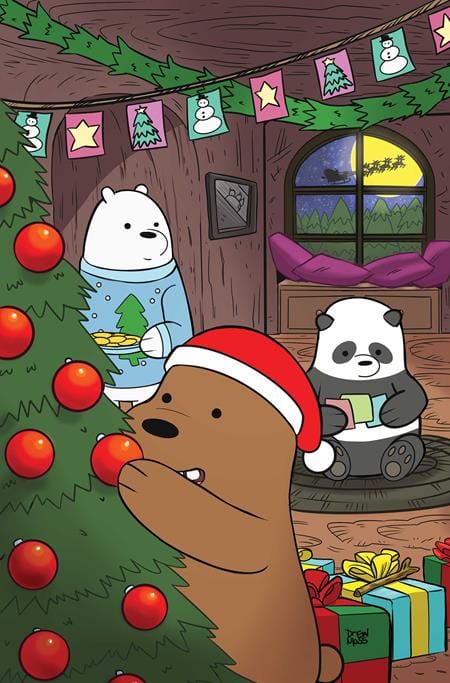 WE BARE BEARS CHRISTMAS SPECIAL #1 (ONE SHOT) CVR J INC 1:20 DREW MOSS VIRGIN VAR (Release Date: 12/16/2026)