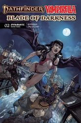 DYNAMITE Entertainment Comic Books PATHFINDER VAMPIRELLA BLADE OF DARKNESS #2 CVR A STEVEN CUMMINGS (Release Date: 11/25/2026) 72513036738902011 0926DE0698