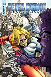 DYNAMITE Entertainment Comic Books PETER CANNON THUNDERBOLT #3 CVR C DANIEL SCALISI VAR 72513036049603031 1125DE0563