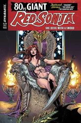 DYNAMITE Entertainment Comic Books RED SONJA 80 PAGE GIANT #1 (ONE SHOT) CVR A ROBERTO CASTRO (Release Date: 01/13/2027) 72513037130001011 1126DE0641